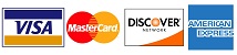 Credit Cards Accepted